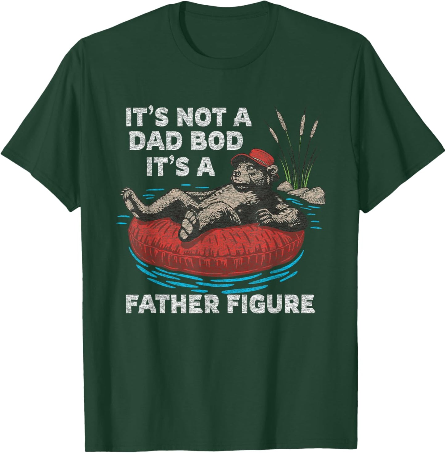 Funny Dad BOD Vintage Graphic T-Shirt - T-Shirt | Forest
