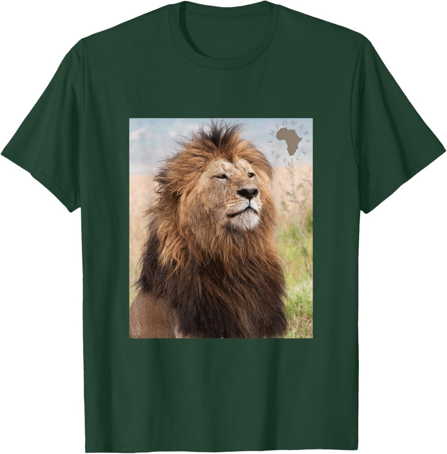 African Lion Pride T-Shirt - T-Shirt | Forest