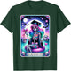 Senior Girls Pastel Goth Ghoul Brains Tarot Card Graduation T-Shirt - T-Shirt | Forest