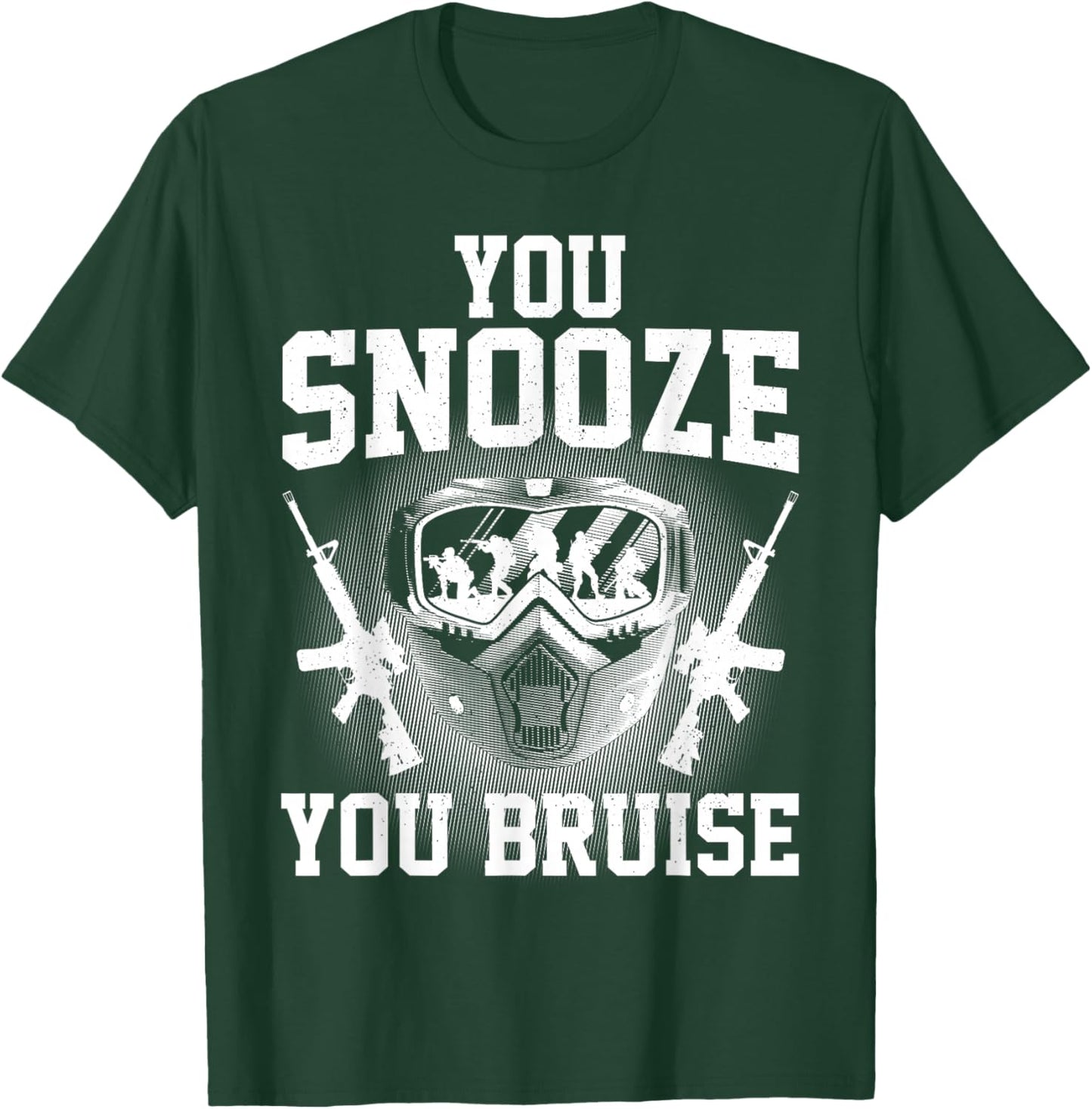 Funny Airsoft Art Women Airsoft Player Airsoft Gear T-Shirt - T-Shirt | Forest