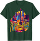 Memphis Tennessee TN | Skyline T-Shirt - T-Shirt | Forest