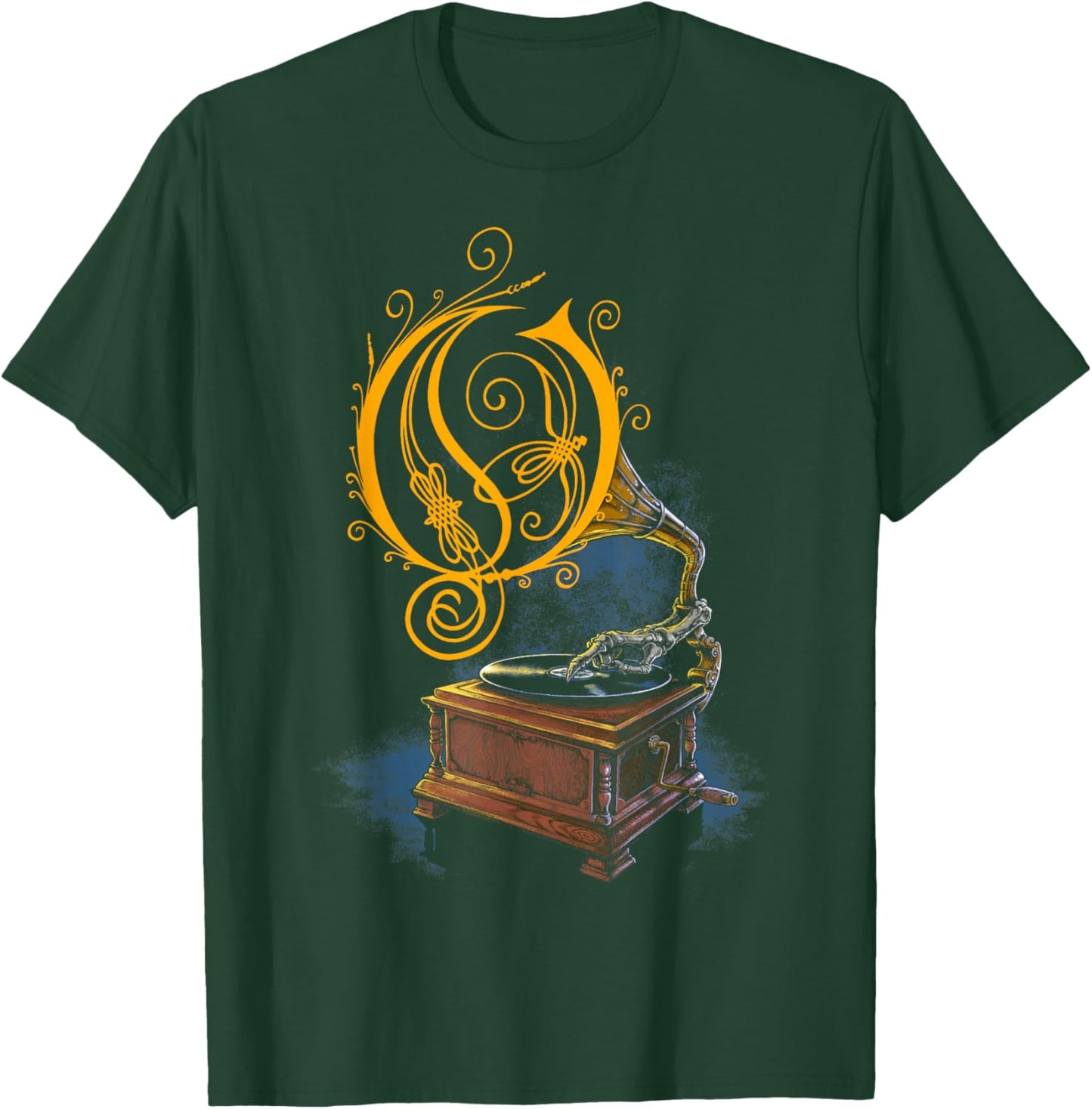 Opeth - Grammophon T-Shirt - T-Shirt | Forest