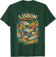 Lisbon, Portugal Fish, Fun, Colorful Sardines T-Shirt - T-Shirt | Forest