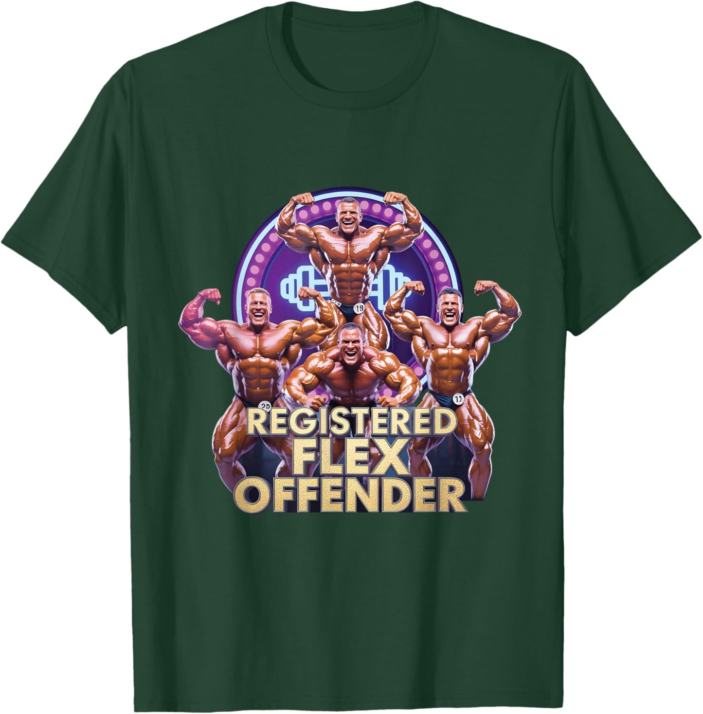 Meme Bodybuilder Adult T-Shirt - T-Shirt | Forest