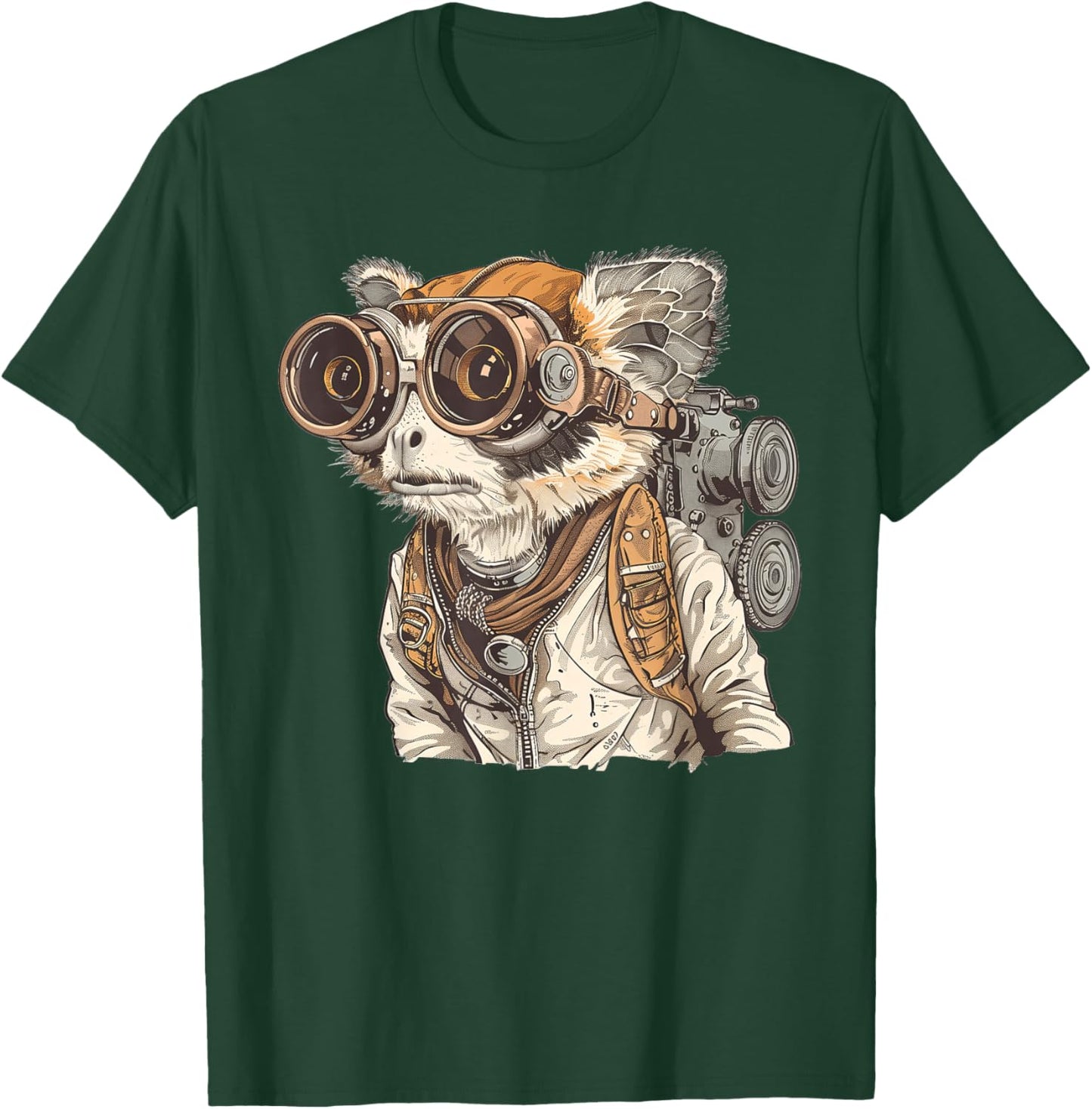 Slow Loris Steampunk T-Shirt - T-Shirt | Forest