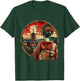 Japanese Geisha Pagoda Geisha Girl Kimono Traditional Art T-Shirt - T-Shirt | Forest