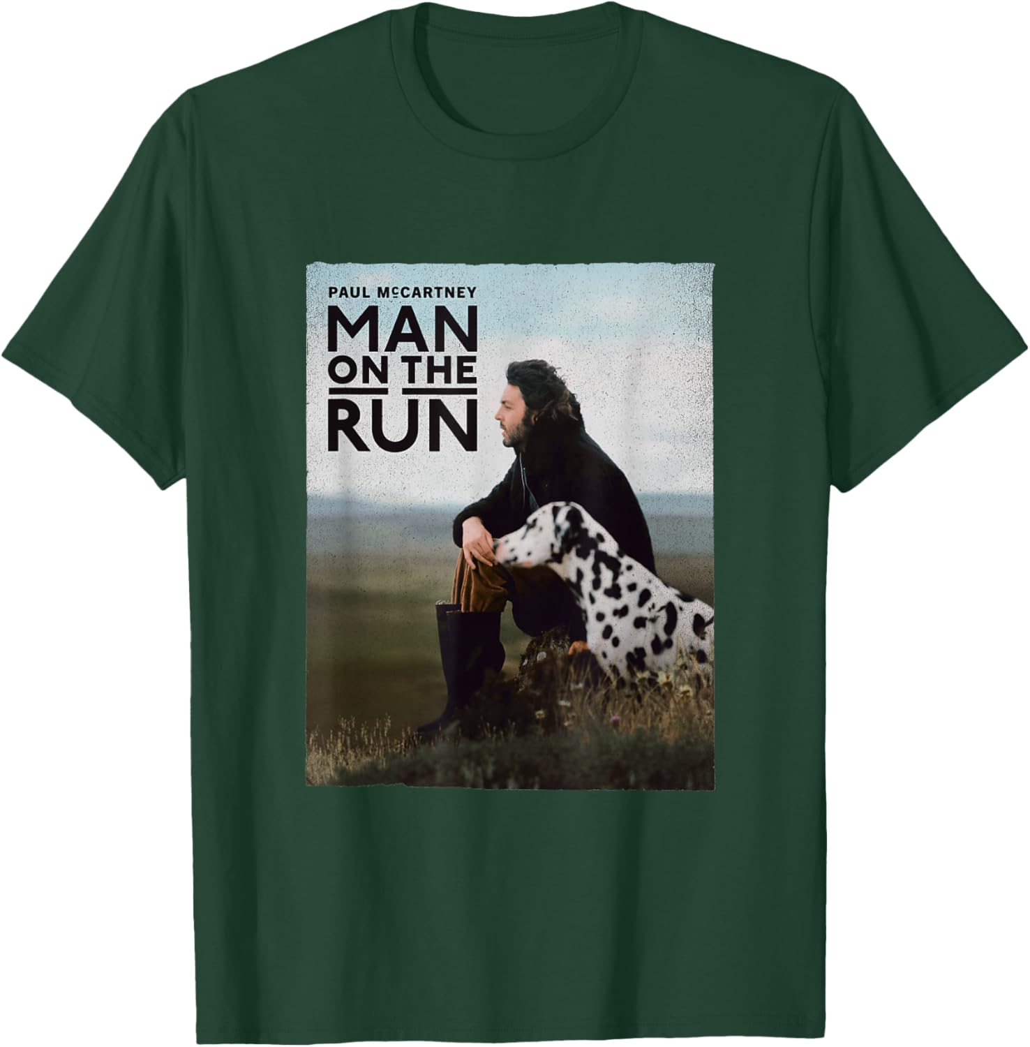 Official Paul McCartney Movie Exclusive Man on The Run T-Shirt - T-Shirt | Forest
