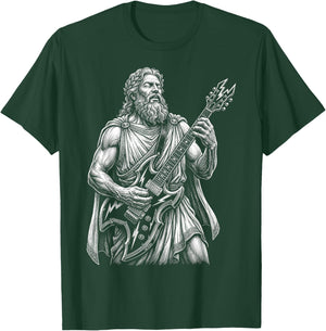 Zeus Guitar T-Shirt - T-Shirt | Forest