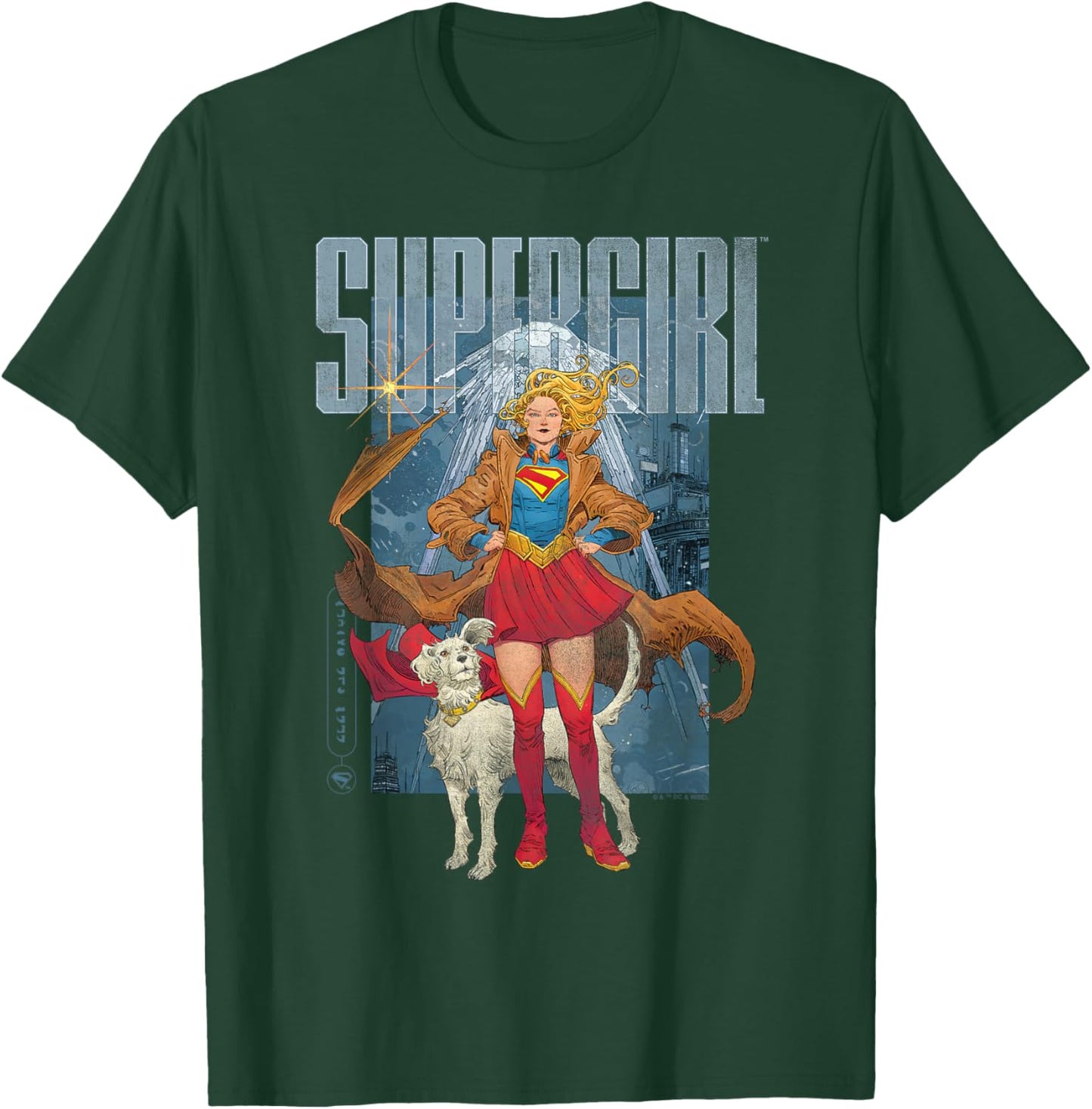 Supergirl 2026 Kara Comic Style T-Shirt - T-Shirt | Forest