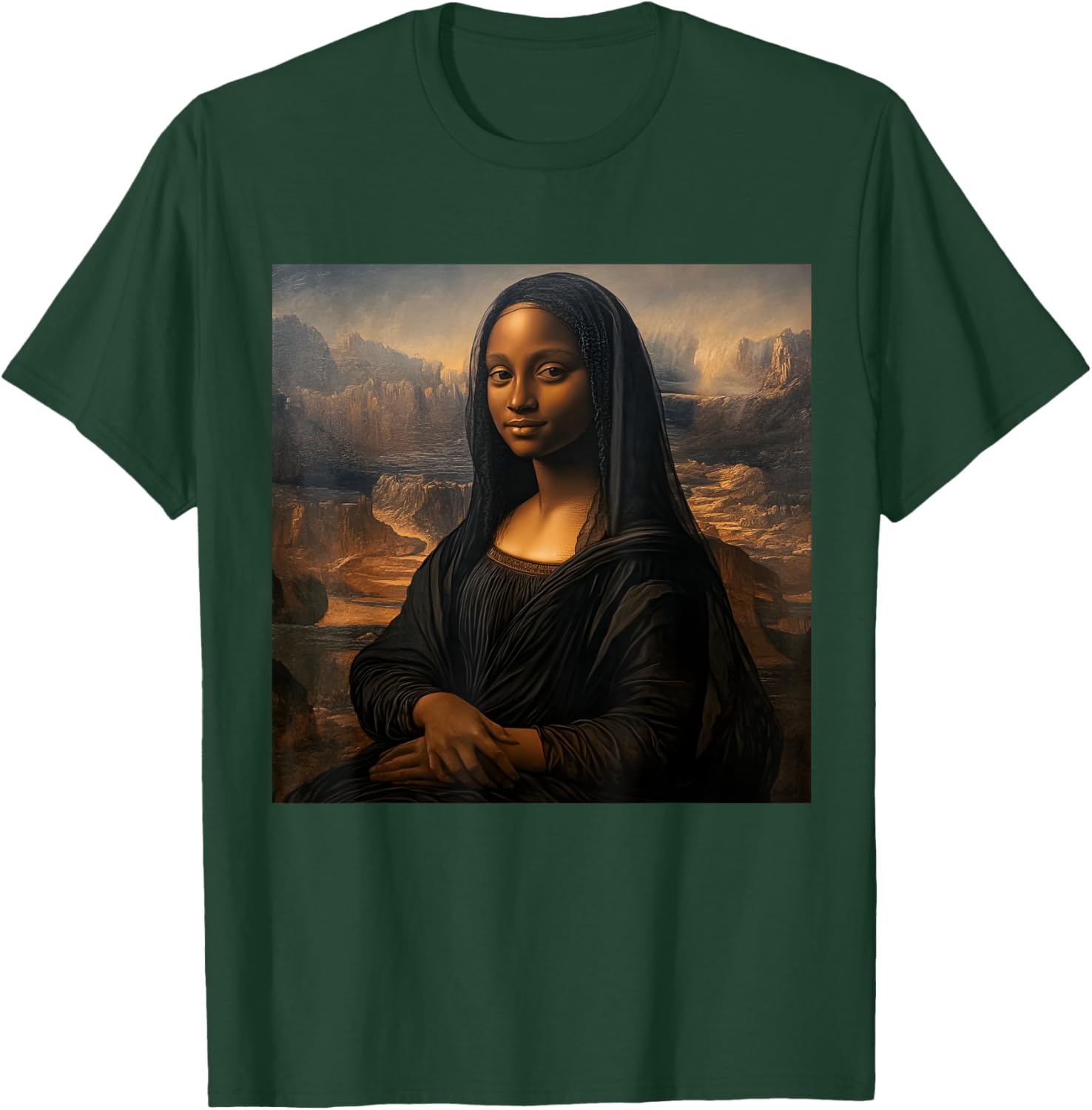 Black Mona Lisa, Black History Month, June 16 , Black, S T-Shirt - T-Shirt | Forest