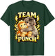 Cute Monkey Team Punch T-Shirt - T-Shirt | Forest