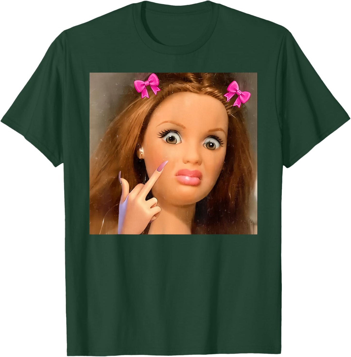 Disgusted Face Meme Doll Babe X Only Baby Love Date Fans T-Shirt - T-Shirt | Forest