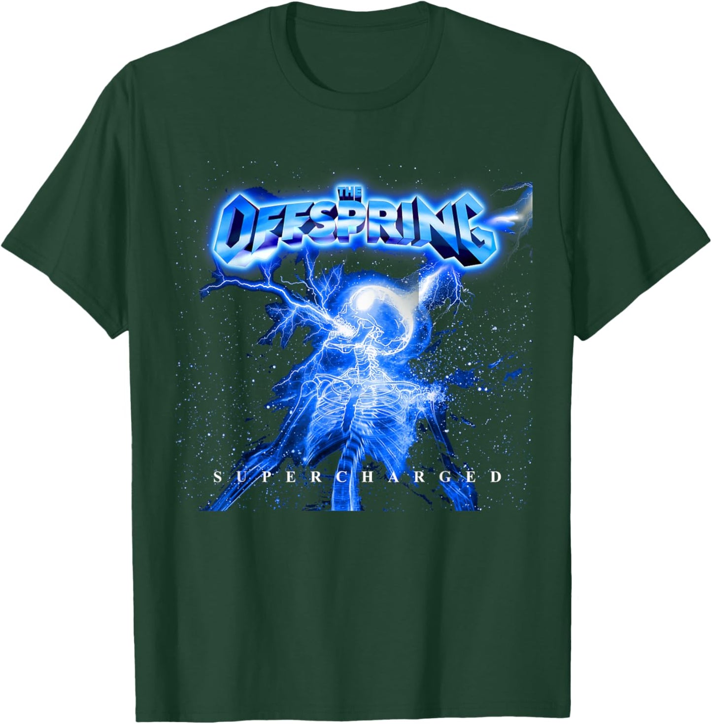 The Offspring Supercharged (Neon Blue) T-Shirt - T-Shirt | Forest