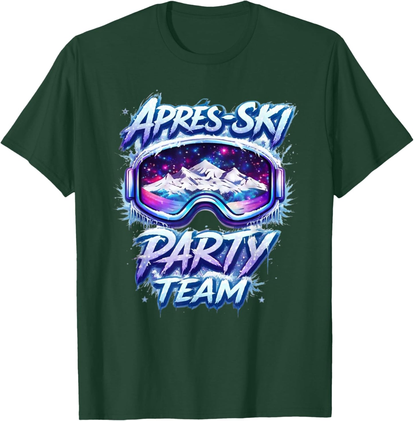 Team Après Ski Shirt - Skiing Winter Holiday Party Gift T-Shirt - T-Shirt | Forest
