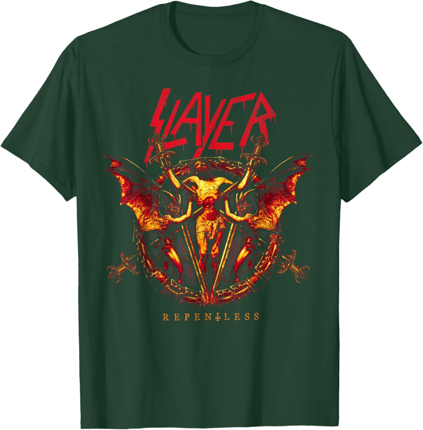 Slayer – Repentless Tracklist T-Shirt - T-Shirt | Forest