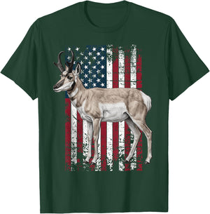 American Pronghorn Antelope US Pronghorn Antelope T-Shirt - T-Shirt | Forest