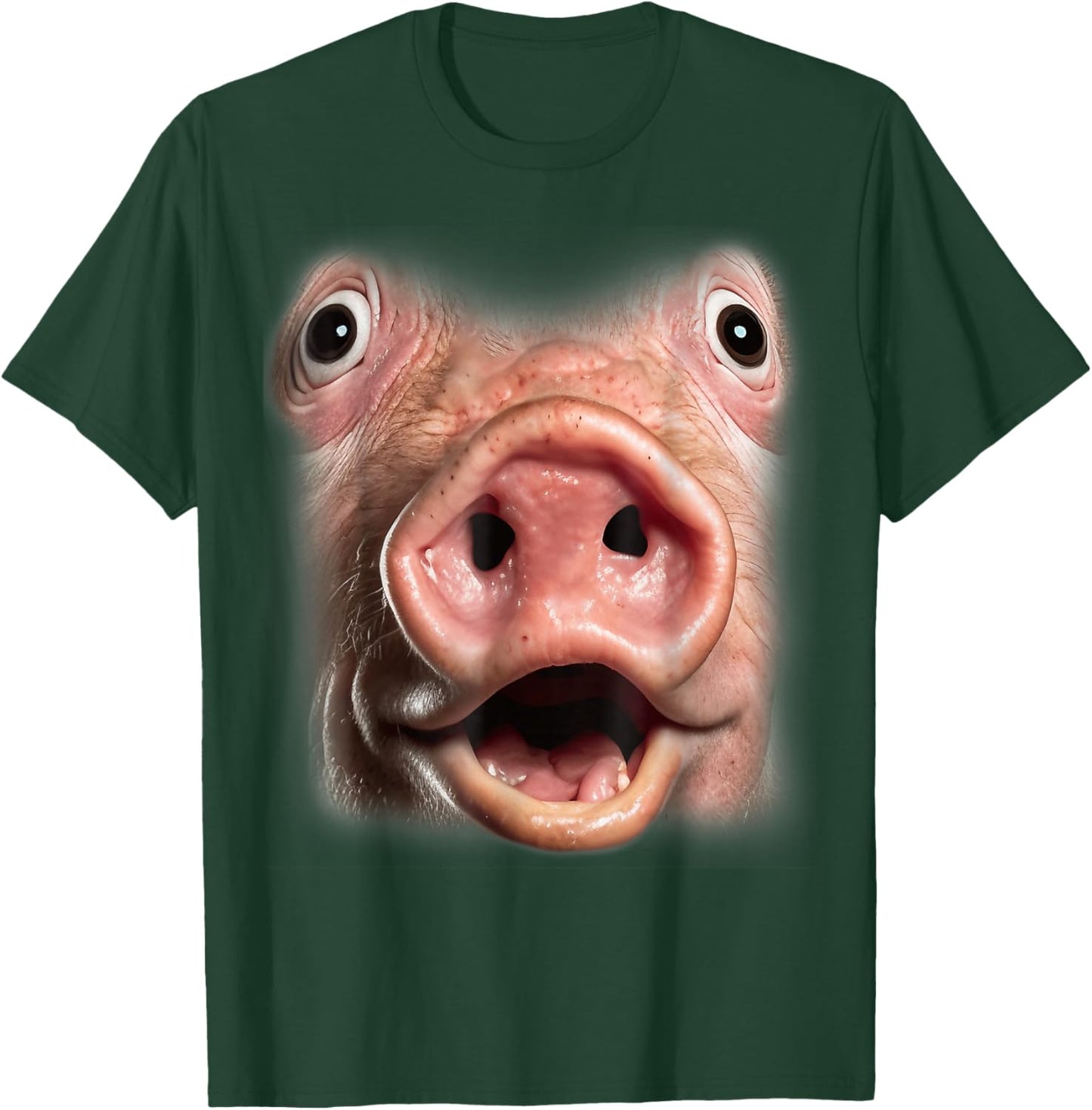 Funny Pig Face Funny Oddly Specific Dank Meme T-Shirt - T-Shirt | Forest