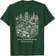 San Francisco SF Bay Area California Skyline and Golden Gate T-Shirt - T-Shirt | Forest