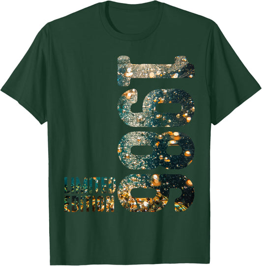 40th Birthday Man Woman 40 Years 1986 Decorative Gift Funny T-Shirt - T-Shirt | Forest