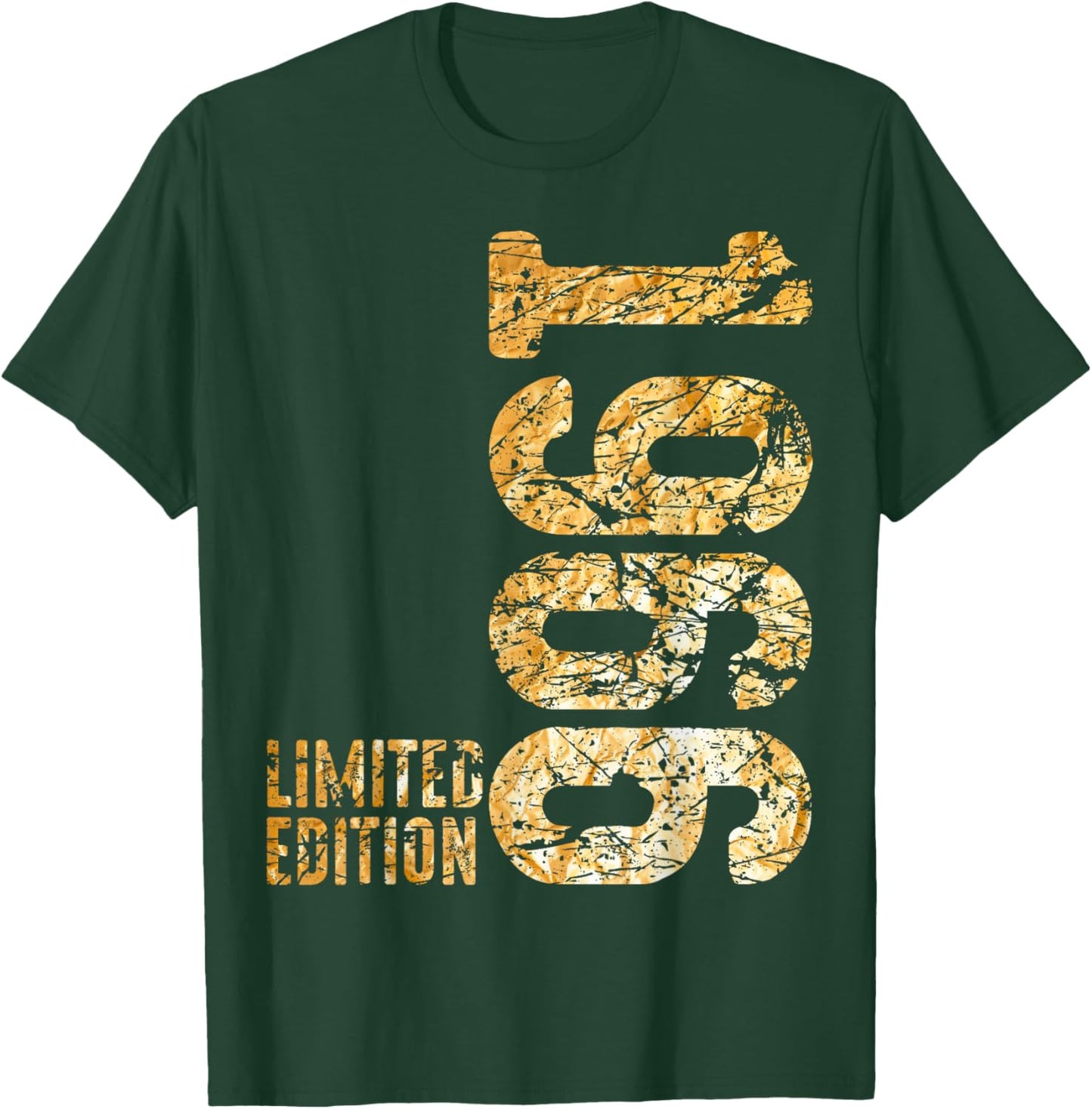 60th Birthday Man Woman 60 Years Decoration 1966 Gift Funny T-Shirt - T-Shirt | Forest