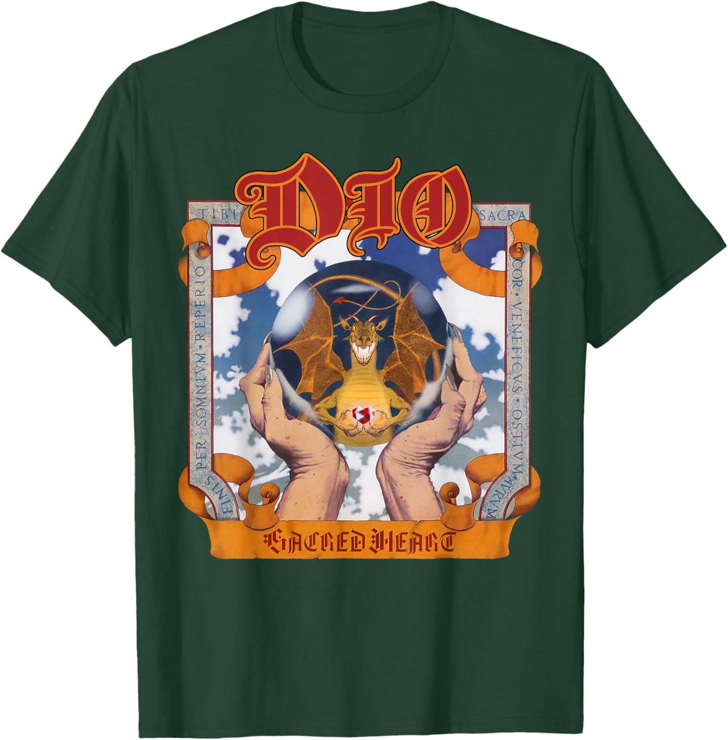 Dio – Sacred Heart Grey T-Shirt - T-Shirt | Forest