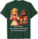 Goldilocks Ordering Pizza While Annoyed Bears Watch Funny T-Shirt - T-Shirt | Forest