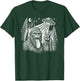 Sasquatch Selfie Big Foot Rock On UFO Alien Funny T-Shirt - T-Shirt | Forest