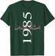 Limited Edition 1985 Birthday 1985 Born in 1985 Vintage T-Shirt - T-Shirt | Forest