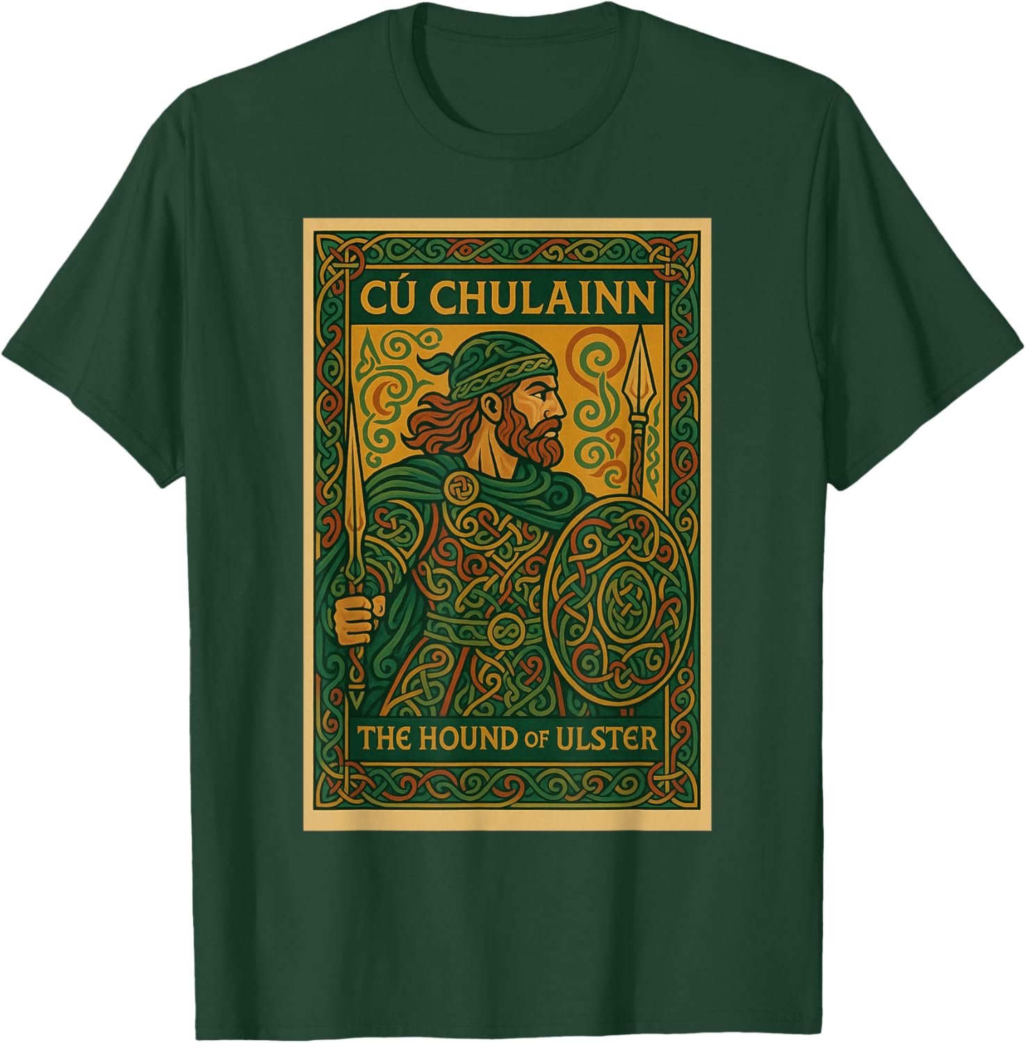 Cu Chulainn. T-Shirt - T-Shirt | Forest