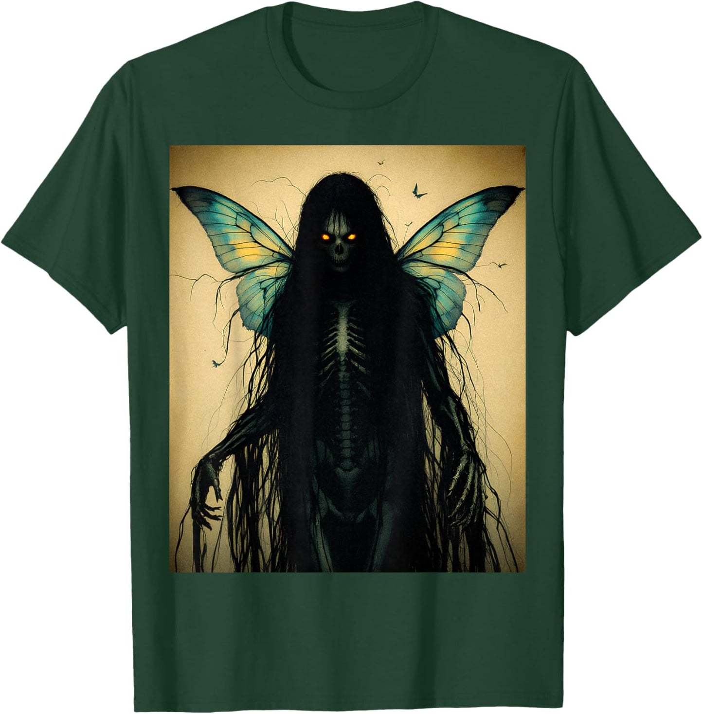 Ethereal Fairy Gothic Dark Art Aesthetic Grunge Horror T-Shirt - T-Shirt | Forest