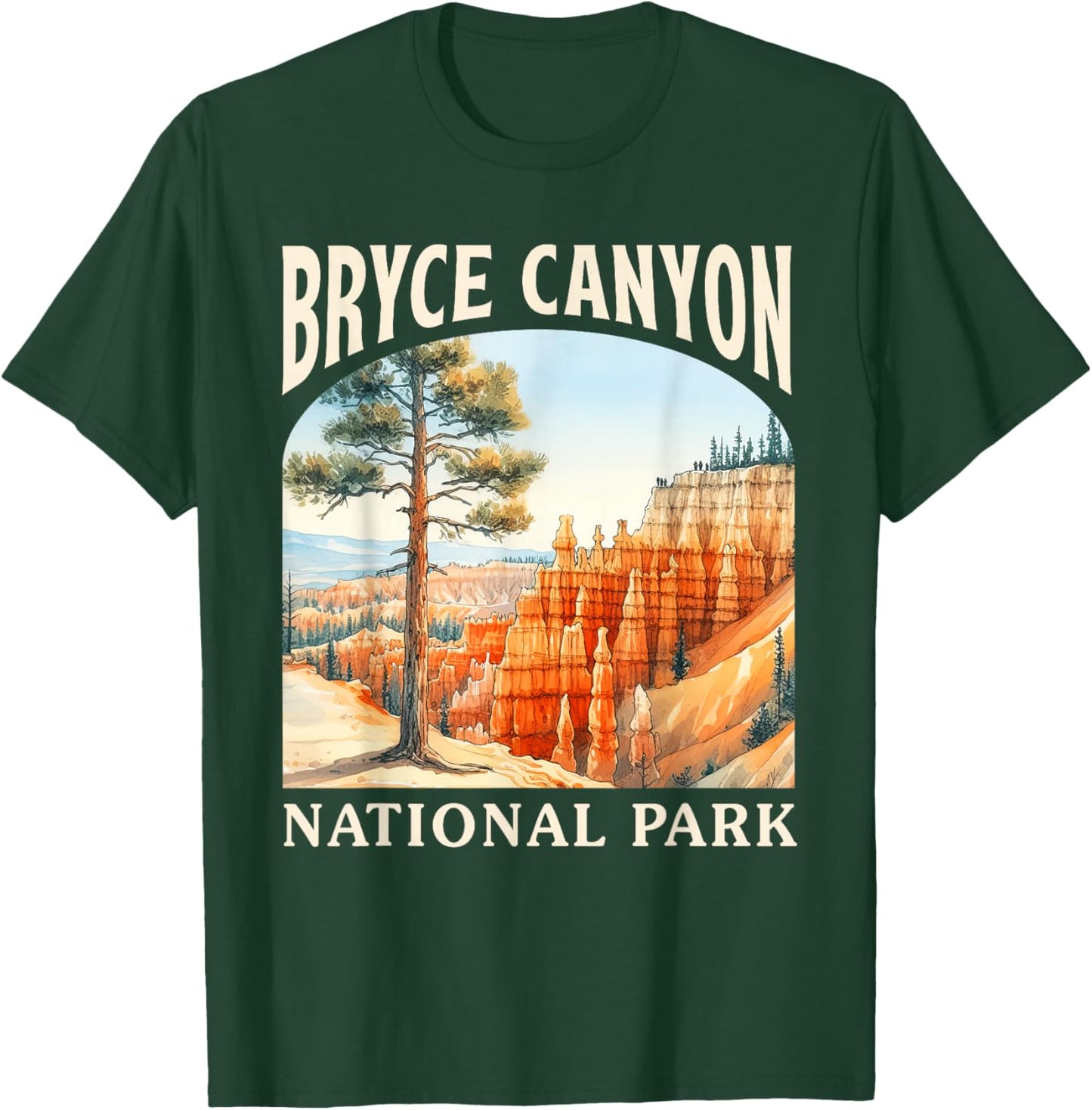 Bryce Canyon National Park Utah Trip Nature Exploring Lover T-Shirt - T-Shirt | Forest