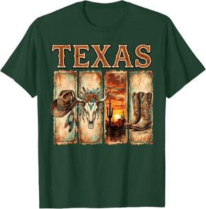 Texas Pride Men Women Kids Proud Texan T-Shirt - T-Shirt | Forest