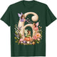 Fairy 6 Years Old Birthday Girl 6th Birthday Fairy Theme T-Shirt - T-Shirt | Forest
