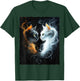 Cute Magical Cat Kitten Fantasy Art Design T-Shirt - T-Shirt | Forest