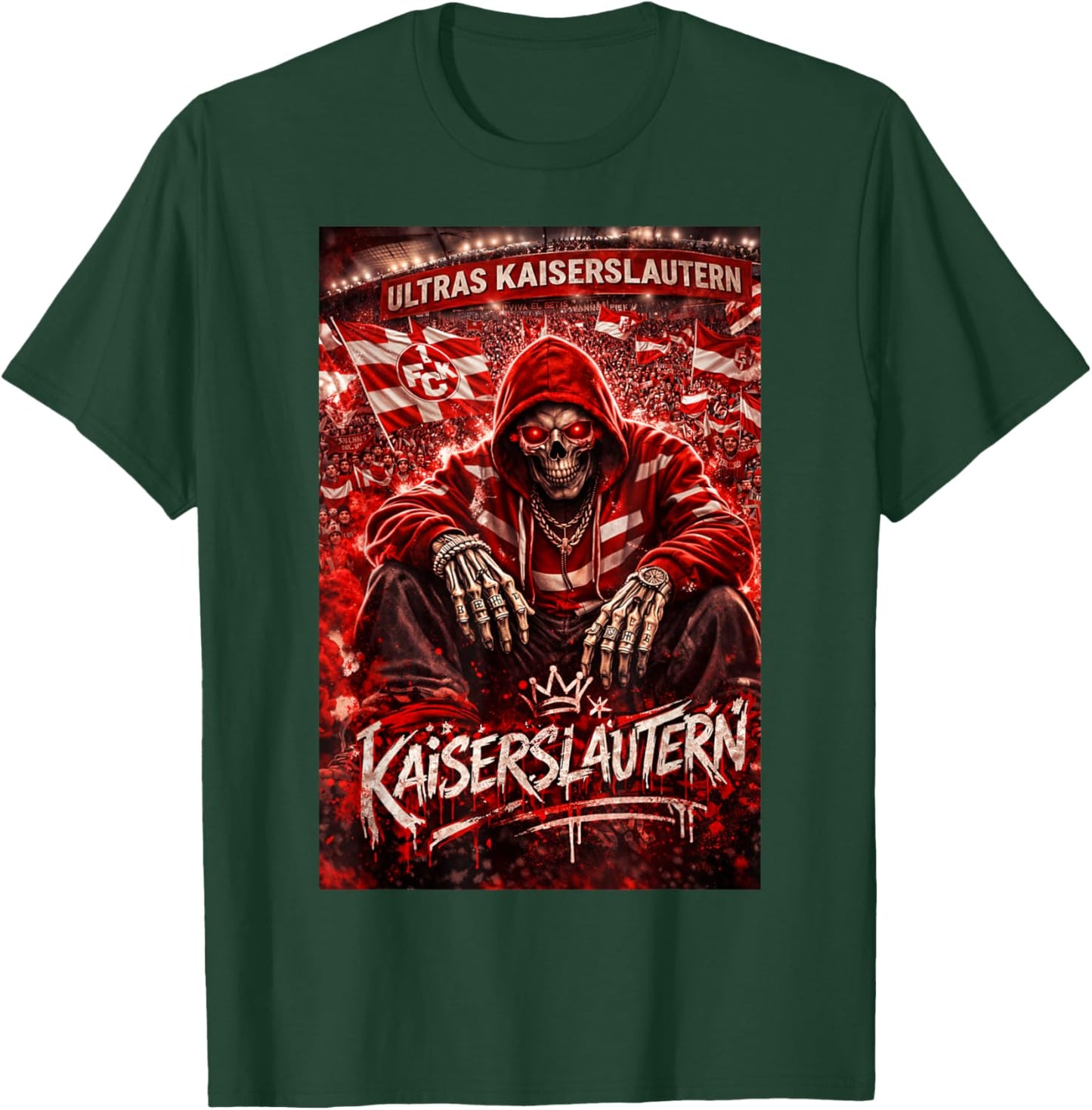 Kaiserslautern Ultras Lautern Jungs Herren Ultras T-Shirt - T-Shirt | Forest