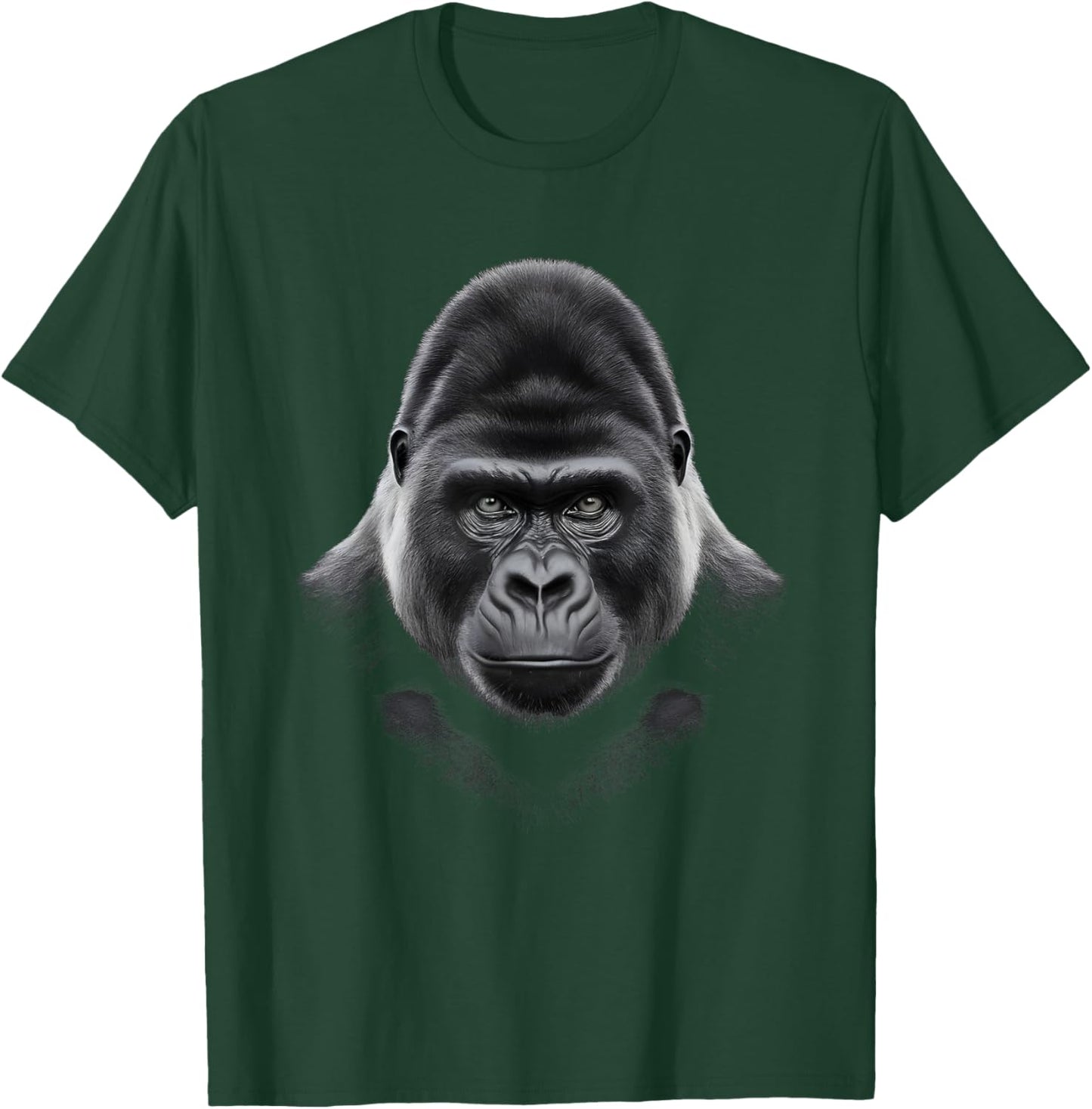 Gorilla Head T-Shirt - T-Shirt | Forest