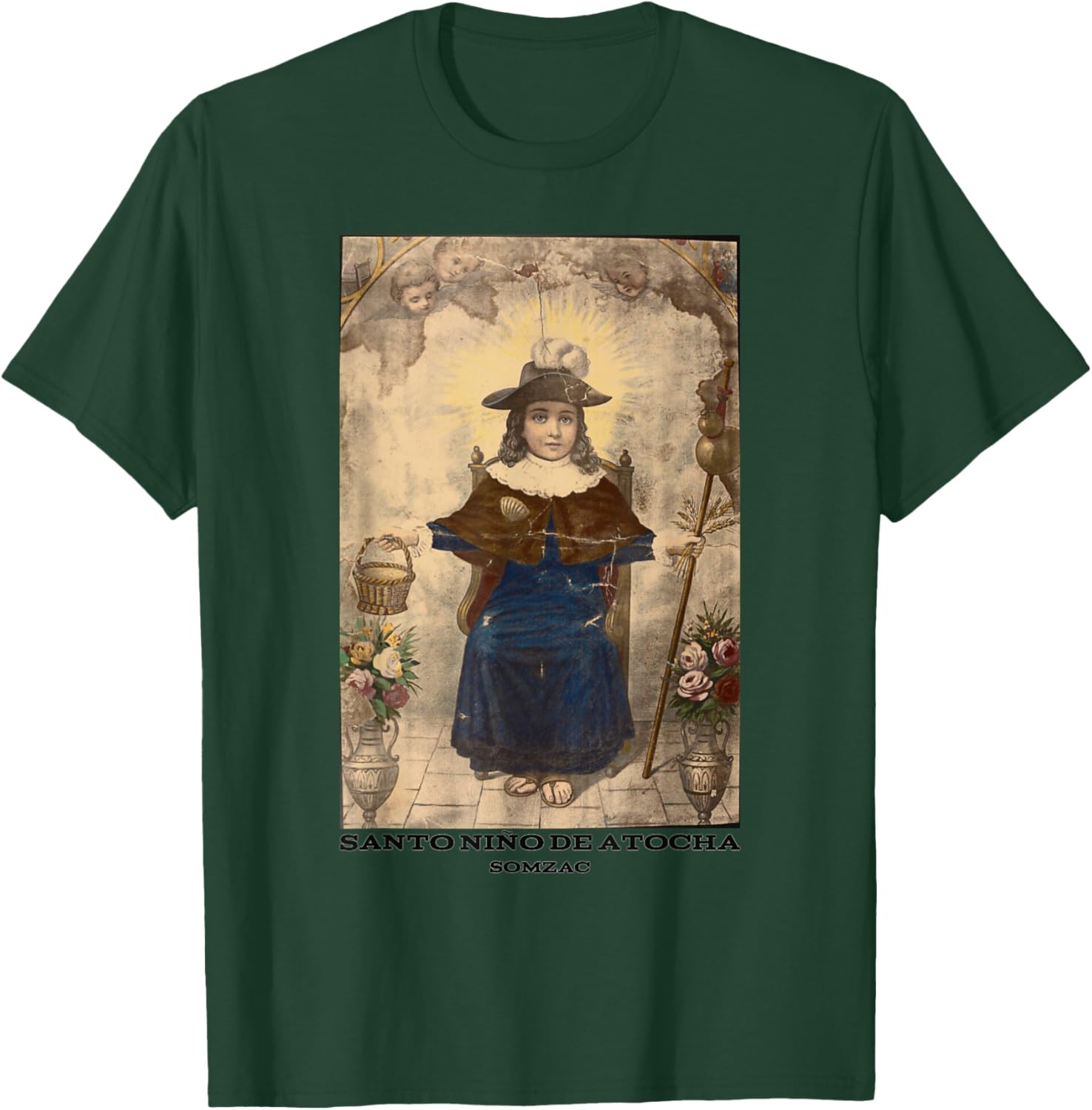 Santo Niño de Atocha, Santo Nino de Atocha T-Shirt - T-Shirt | Forest