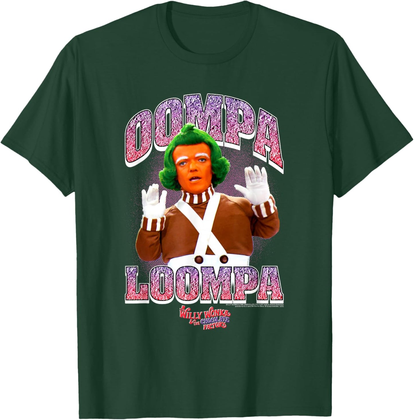 Willy Wonka and The Chocolate Factory Oompa Loompa Photo T-Shirt - T-Shirt | Forest