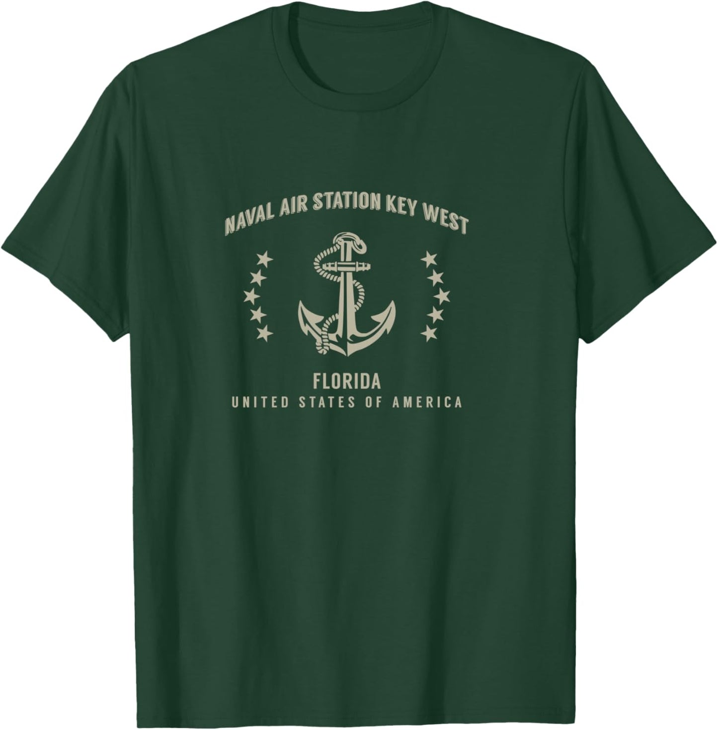 Base aéronavale de Key West Manche Longue T-Shirt - T-Shirt | Forest