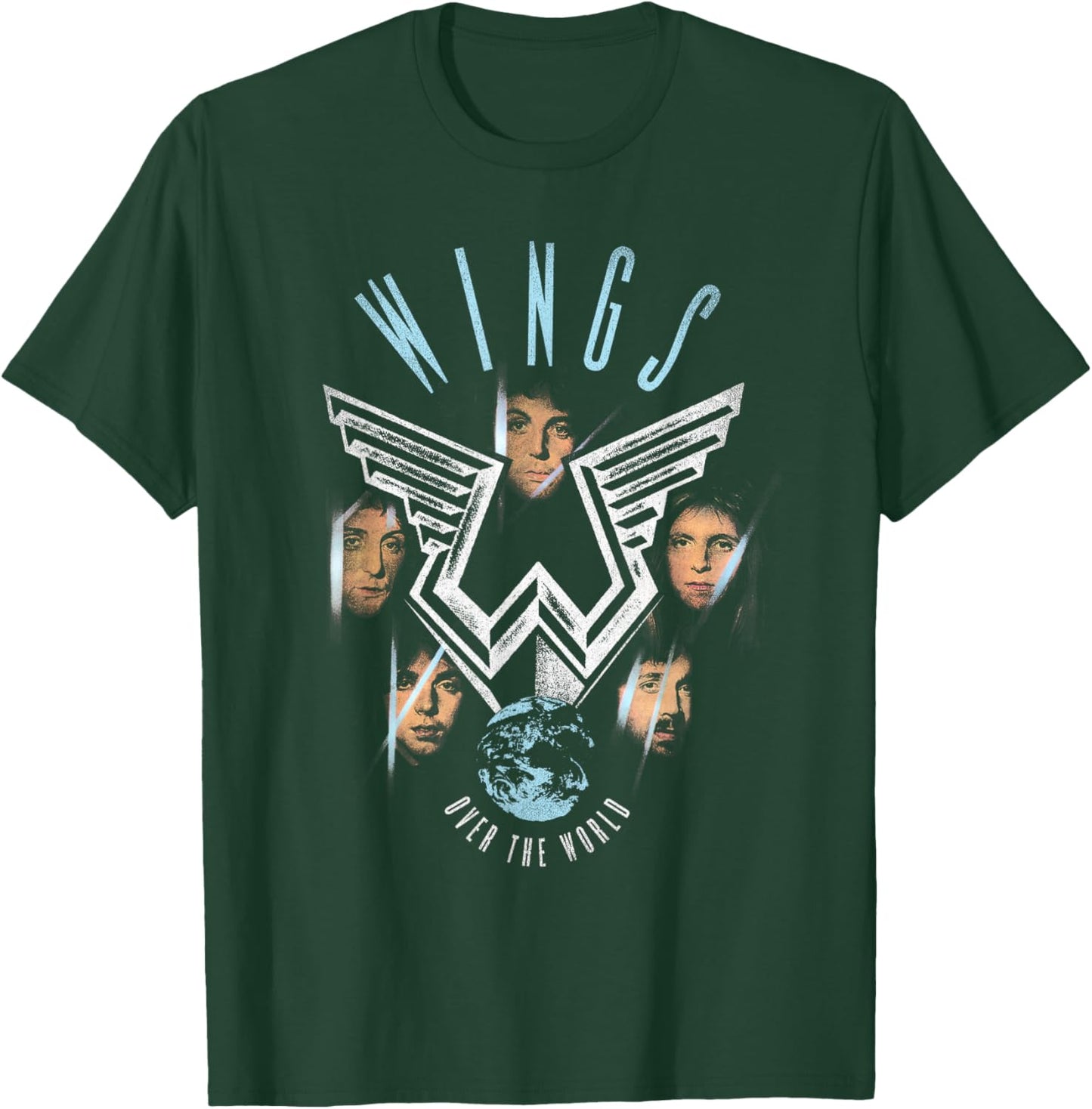 Official Paul McCartney Wings Over The World T-Shirt - T-Shirt | Forest