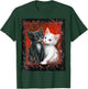 Cute Magical Cat Kitten Fantasy Art Design T-Shirt - T-Shirt | Forest