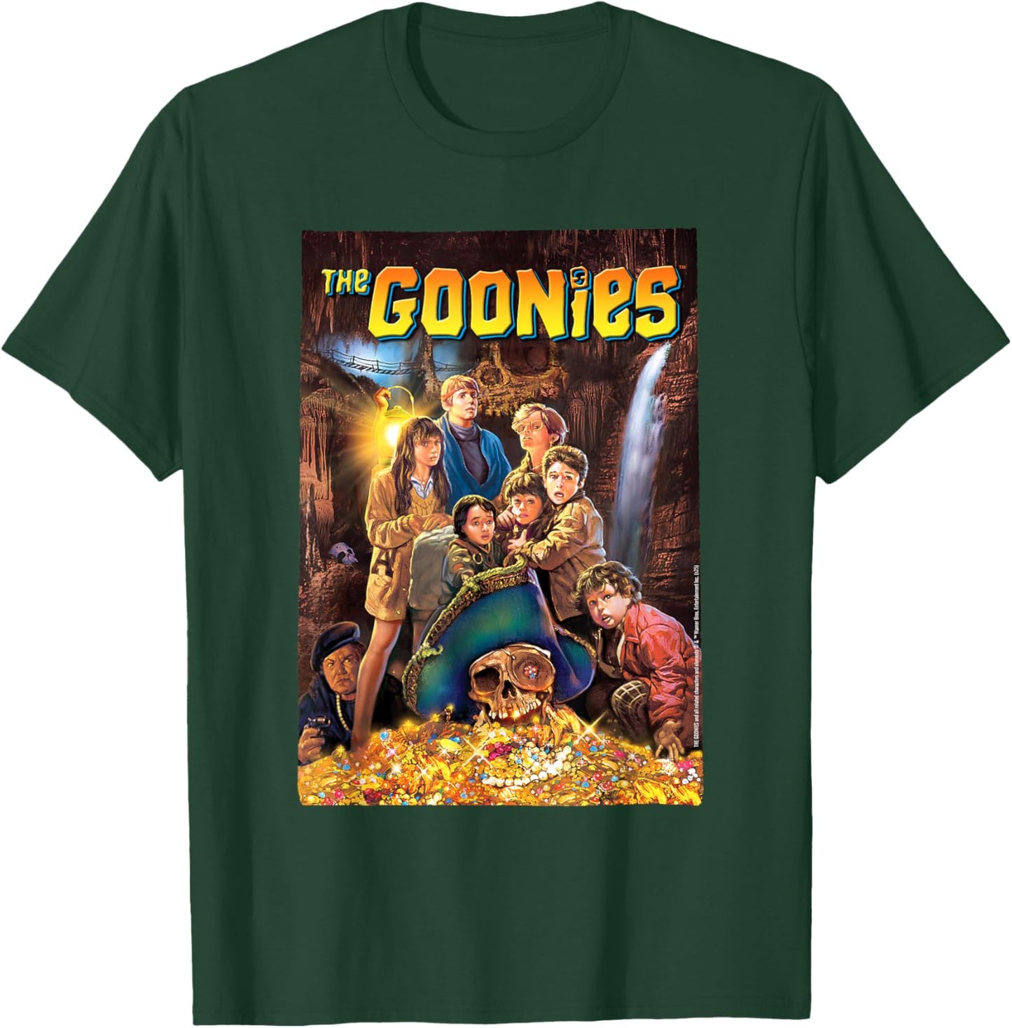 The Goonies Treasure Scene T-Shirt - T-Shirt | Forest