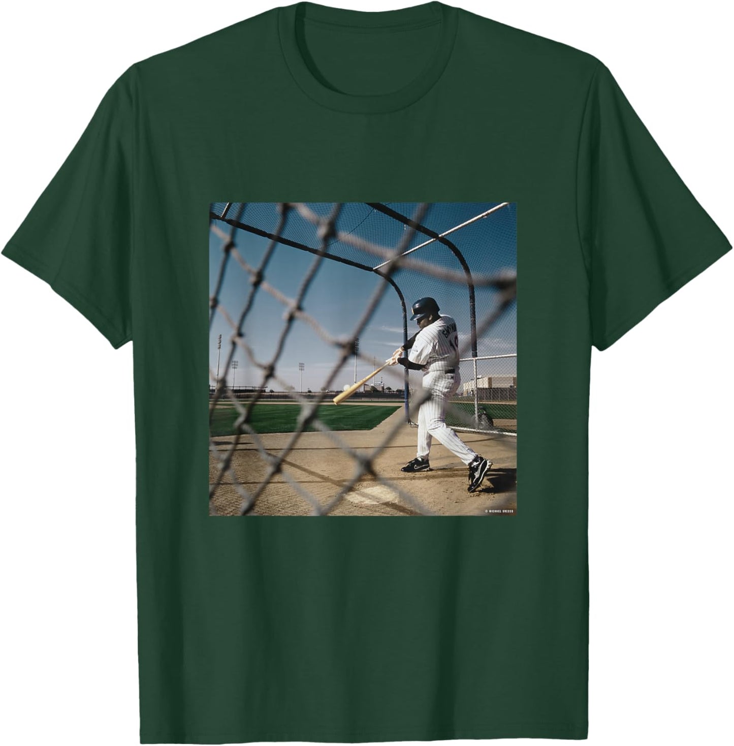 Tony Gwynn Mr Padre San Diego Padres MLB by Michael Grecco T-Shirt - T-Shirt | Forest