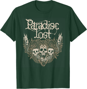 Paradise Lost - 'Gotischer Schädel' T-Shirt - T-Shirt | Forest