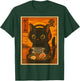 Cute Kawaii Gamer Cat Ramen Retro Japanese Art T-Shirt - T-Shirt | Forest