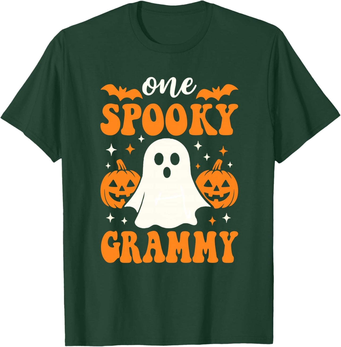 One Spooky Grammy Matching Family Halloween Costumes T-Shirt - T-Shirt | Forest