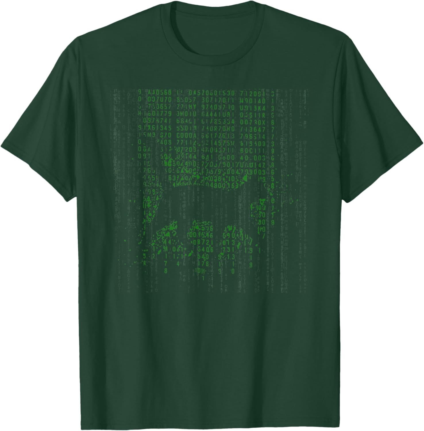 Matrix Cat Art Cool T-Shirt - T-Shirt | Forest