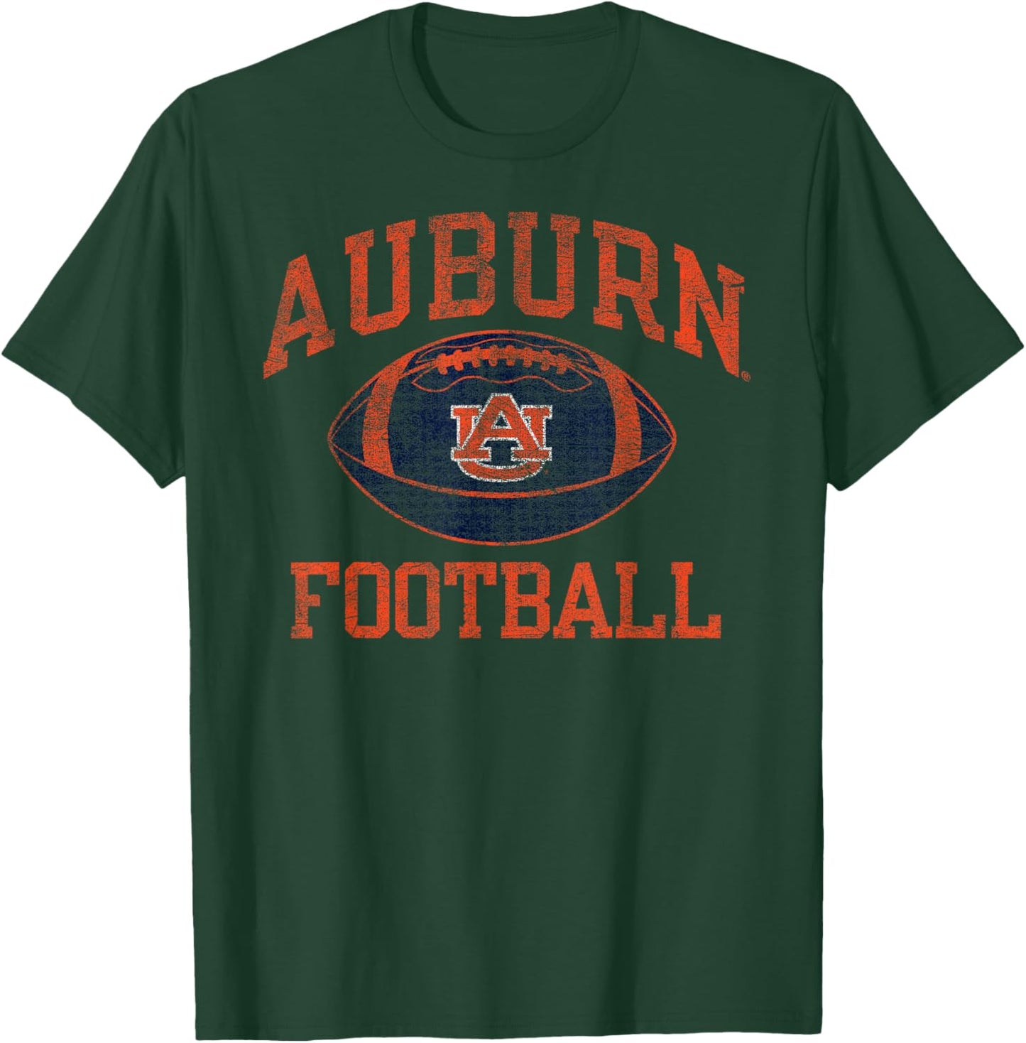 Auburn Tigers Football Intensity Navy Officially Licensed T-Shirt - T-Shirt | Forest
