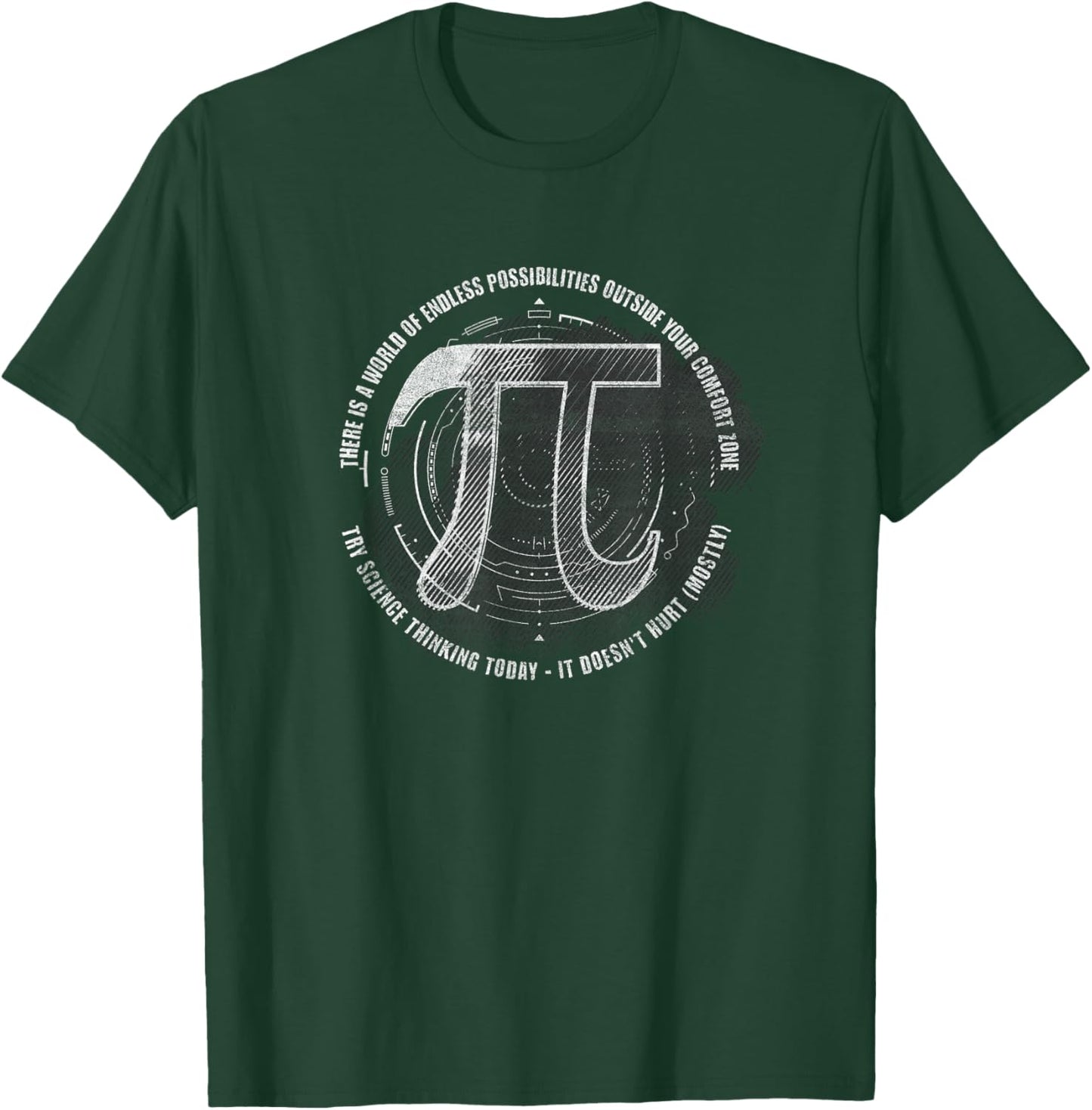 Endless Possibilities, Infinity Pi Math, try Science, funny T-Shirt - T-Shirt | Forest