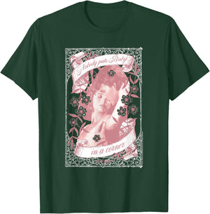Dirty Dancing Baby and Johnny Floral Framed Photo Movie T-Shirt - T-Shirt | Forest